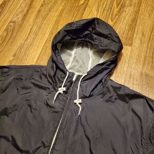 Vintage Woolrich Jacket Women‎ Large Long Hooded Windbreaker Original Outerwear